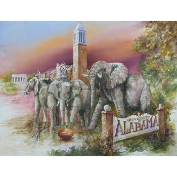 Alabama Elephants Image