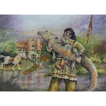 FSU Oceola Gator Image