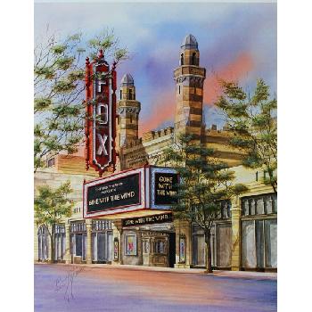 Fox Theater Gone With The Wind Image
