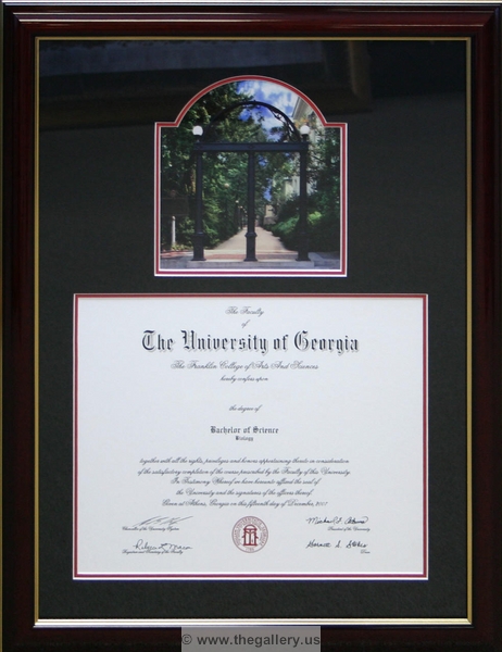 University of Georgia diploma with UGA Arch photo.






The Gallery at Brookwood
www.thegallery.us
770-941-3394
Your Custom Framing Expert
Picture Framing Examples
Custom Framing Examples
Shadowbox Examples
IMG_3568