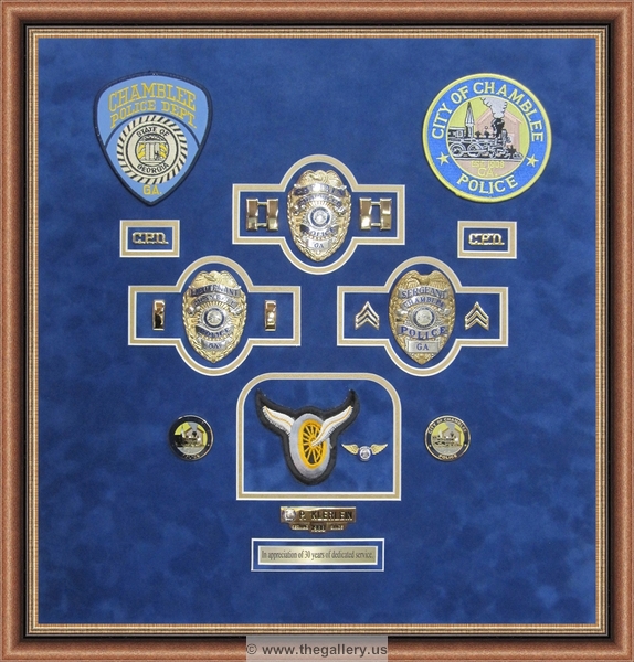Chamblee Police Department Shadowbox Retirement Gift


military shadow box with flag, 



The Gallery at Brookwood
www.thegallery.us
770-941-3394
Your Custom Framing Expert
Picture Framing Examples
Custom Framing Examples
Shadowbox Examples
chamblee-police-department-shadowbox-retirement