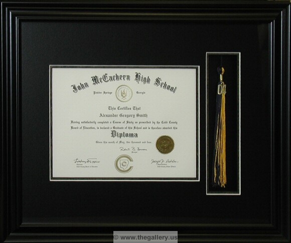 Shadow box with diploma with tassel






The Gallery at Brookwood
www.thegallery.us
770-941-3394
Your Custom Framing Expert
Picture Framing Examples
Custom Framing Examples
Shadowbox Examples
diploma_tassel