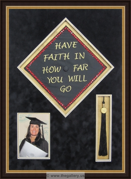 Framed shadow box graduation hat with tassel






The Gallery at Brookwood
www.thegallery.us
770-941-3394
Your Custom Framing Expert
Picture Framing Examples
Custom Framing Examples
Shadowbox Examples
grad_hat_with_tassel