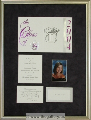 High school graduation photo and invitation.






The Gallery at Brookwood
www.thegallery.us
770-941-3394
Your Custom Framing Expert
Picture Framing Examples
Custom Framing Examples
Shadowbox Examples
grad_invite