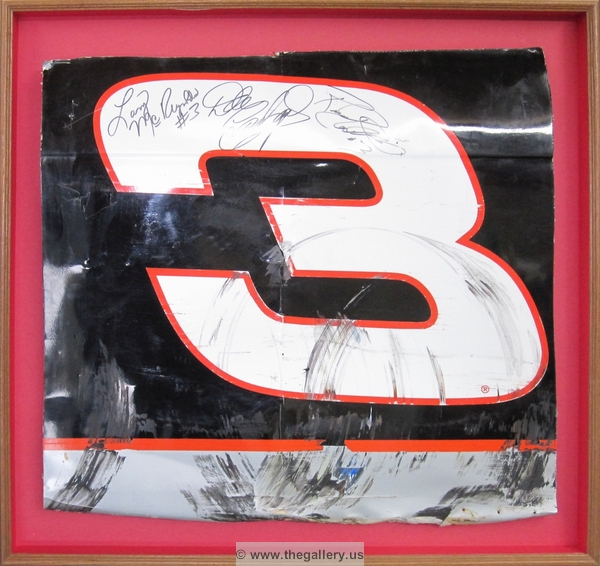 Framed race car door skin signed by Dale Earnhardt and Larry McReynolds






The Gallery at Brookwood
www.thegallery.us
770-941-3394
Your Custom Framing Expert
Picture Framing Examples
Custom Framing Examples
Shadowbox Examples
shadow_box_race_car_door
