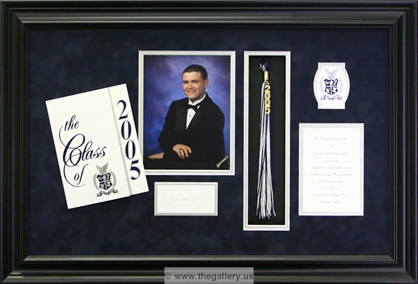  South Cobb High School graduation shadow box with tassel insert and invitation.






The Gallery at Brookwood
www.thegallery.us
770-941-3394
Your Custom Framing Expert
Picture Framing Examples
Custom Framing Examples
Shadowbox Examples
southcobb_grad