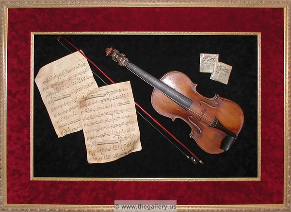 Antique violin shadow box.






The Gallery at Brookwood
www.thegallery.us
770-941-3394
Your Custom Framing Expert
Picture Framing Examples
Custom Framing Examples
Shadowbox Examples
violin_shadow_box_with_sheet_music