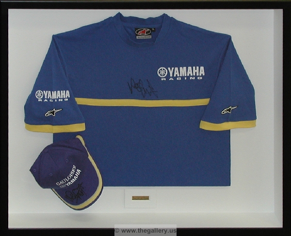 Shadow box Yamaha shirt with hat






The Gallery at Brookwood
www.thegallery.us
770-941-3394
Your Custom Framing Expert
Picture Framing Examples
Custom Framing Examples
Shadowbox Examples
yamaha