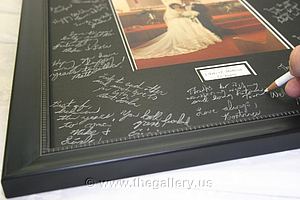 We offer complete line of custom made signature mats for weddings or any event. 

The Gallery at Brookwood
www.thegallery.us
770-941-3394
Your Custom Framing Expert
Picture Framing Examples
Custom Framing Examples
Shadowbox Examples