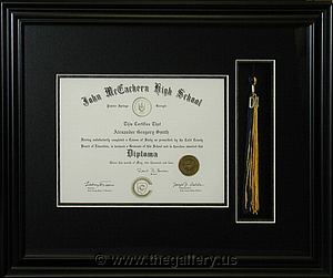 Shadow box with diploma with tassel

The Gallery at Brookwood
www.thegallery.us
770-941-3394
Your Custom Framing Expert
Picture Framing Examples
Custom Framing Examples
Shadowbox Examples