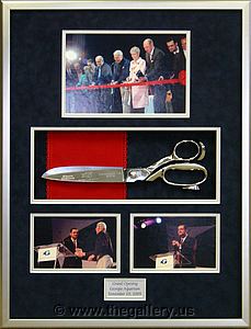  Scissors from the opening day at the Atlanta Aquarium

The Gallery at Brookwood
www.thegallery.us
770-941-3394
Your Custom Framing Expert
Picture Framing Examples
Custom Framing Examples
Shadowbox Examples
