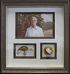 Framed photo with fishing lure and float.
buckhead_mirror_framer.jpg