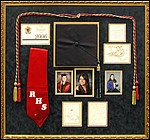 Graduation Shadow box with hat, photos, tassel and graduation announcement.
chamblee-mirror-hanger.jpg