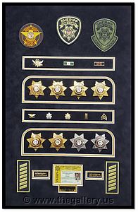 Police Department retirement shadow box examples

The Gallery at Brookwood
www.thegallery.us
770-941-3394
Your Custom Framing Expert
Picture Framing Examples
Custom Framing Examples
Shadowbox Examples