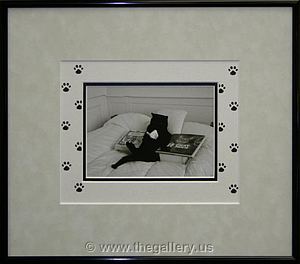 Unique matting on cat photo.

The Gallery at Brookwood
www.thegallery.us
770-941-3394
Your Custom Framing Expert
Picture Framing Examples
Custom Framing Examples
Shadowbox Examples