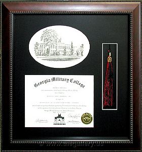 Shadow box with diploma with tassel

The Gallery at Brookwood
www.thegallery.us
770-941-3394
Your Custom Framing Expert
Picture Framing Examples
Custom Framing Examples
Shadowbox Examples