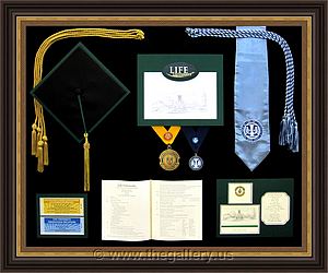 Life University Graduation Shadow Box

The Gallery at Brookwood
www.thegallery.us
770-941-3394
Your Custom Framing Expert
Picture Framing Examples
Custom Framing Examples
Shadowbox Examples
