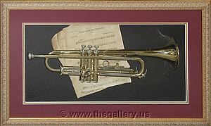 Trumpet shadow box

The Gallery at Brookwood
www.thegallery.us
770-941-3394
Your Custom Framing Expert
Picture Framing Examples
Custom Framing Examples
Shadowbox Examples
