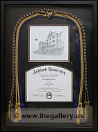 Shadow box with diploma with tassels                     
Atlanta_art_shop.jpg