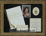 High school graduation shadow box with tassel insert and invitation.
Cobb_County_Frame_Shop.jpg