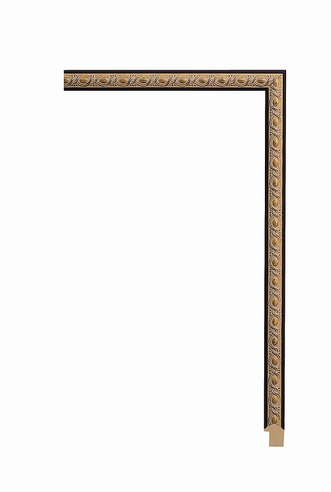 Larson Juhl 115CGB Order Online   CLASSIC GOLD W/BLK 5/8  Custom Frames And Moulding Shipped Nationwide