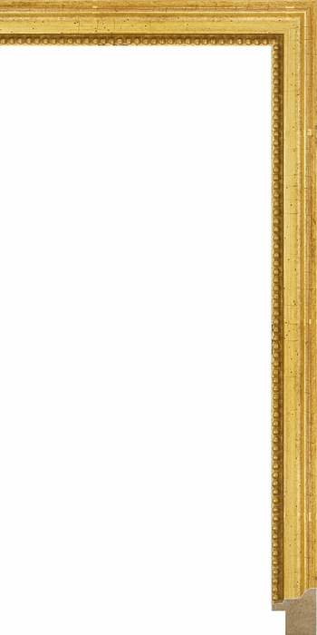 Larson Juhl 206180 Order Online   HUDSON GOLD SCP W/BEAD 7/8  Custom Frames And Moulding Shipped Nationwide