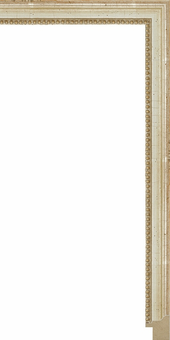 Larson Juhl 206190 Order Online   HUDSON SILV SCP W/BEAD 7/8  Custom Frames And Moulding Shipped Nationwide