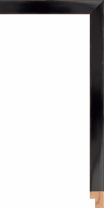 Larson Juhl 241250 Order Online   KOMODO BLACK SM CAP 3/4  Custom Frames And Moulding Shipped Nationwide