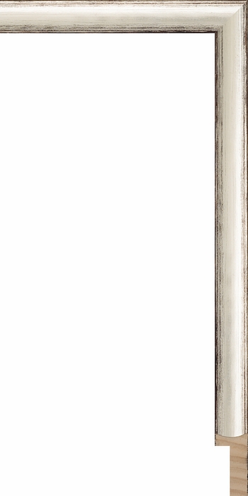 Larson Juhl 245152 Order Online   SPENCER SIL/BLK CAP 3/4  Custom Frames And Moulding Shipped Nationwide