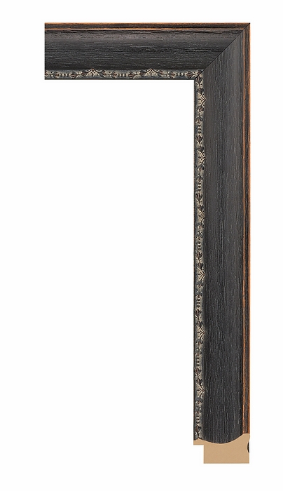 Larson Juhl 357593 Order Online   MARAIS BLACK SCOOP 1 5/8  Custom Frames And Moulding Shipped Nationwide