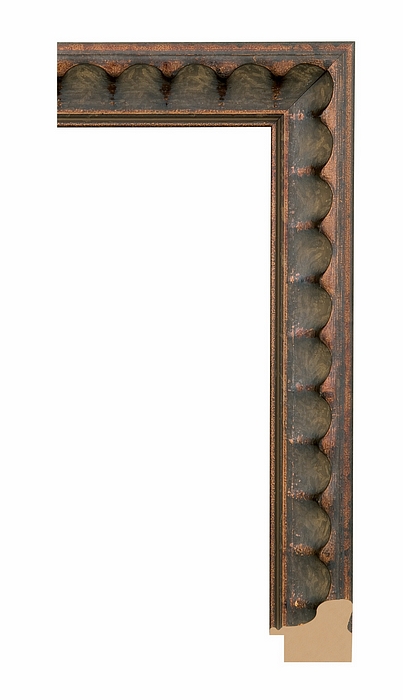 Larson Juhl 400750 Order Online   SOFIA BRONZE SCALLOP 1 5/8  Custom Frames And Moulding Shipped Nationwide