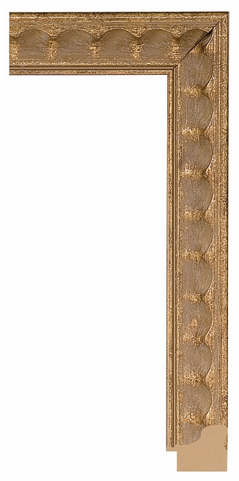 Larson Juhl 400751 Order Online   SOFIA GOLD SCALLOP 1 5/8  Custom Frames And Moulding Shipped Nationwide