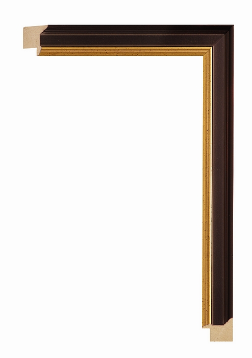 Larson Juhl 403239 Order Online   ACADEMIE BLK W/GOLD  1 1/4  Custom Frames And Moulding Shipped Nationwide