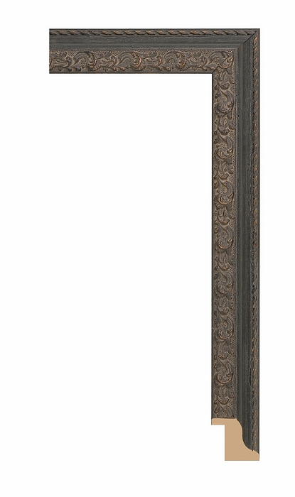 Larson Juhl 422831 Order Online   BILTMORE BLACK CAP 1 1/4  Custom Frames And Moulding Shipped Nationwide