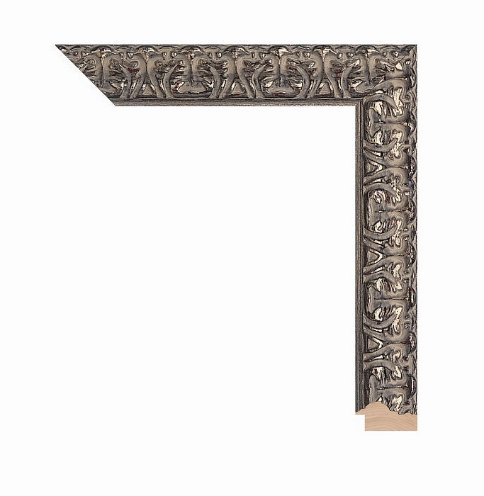 Larson Juhl 441077 Order Online   PRAGUE BAROQUE SLVR REV 2  Custom Frames And Moulding Shipped Nationwide