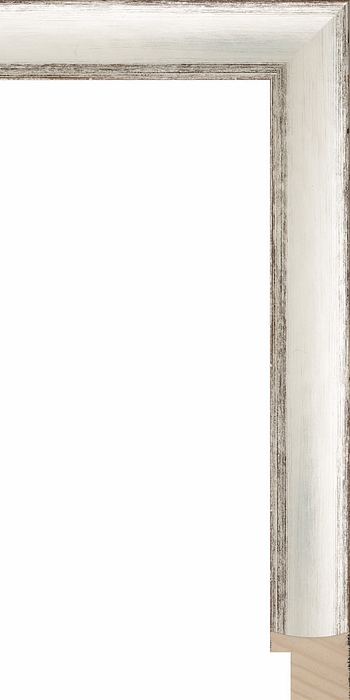 Larson Juhl 488152 Order Online   SPENCER SIL/BLK CUBE 1 1/4  Custom Frames And Moulding Shipped Nationwide