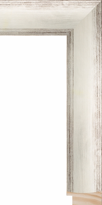 Larson Juhl 497152 Order Online   SPENCER SIL/BLK   1 15/16  Custom Frames And Moulding Shipped Nationwide