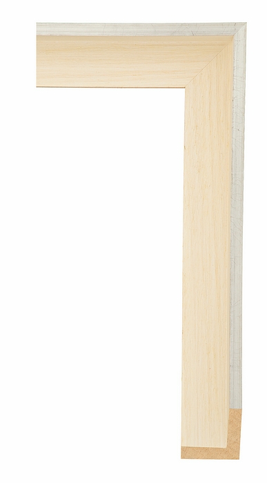 Larson Juhl 618184 Order Online   L7 SLVR W/WHT FLOAT  Custom Frames And Moulding Shipped Nationwide