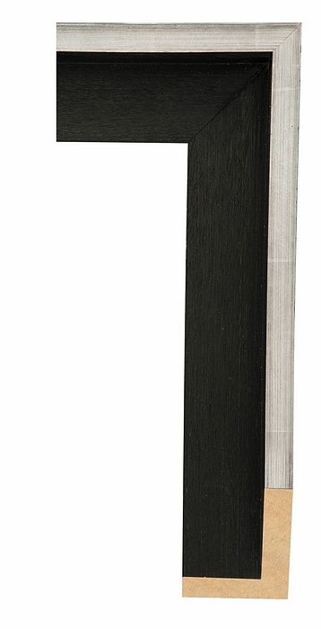 Larson Juhl 628186 Order Online   L7 SLVR W/BLK   FLOAT  Custom Frames And Moulding Shipped Nationwide