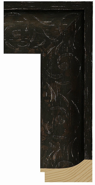 Larson Juhl 720661 Order Online   MANTILLA LARGE BLK 3 1/4  Custom Frames And Moulding Shipped Nationwide