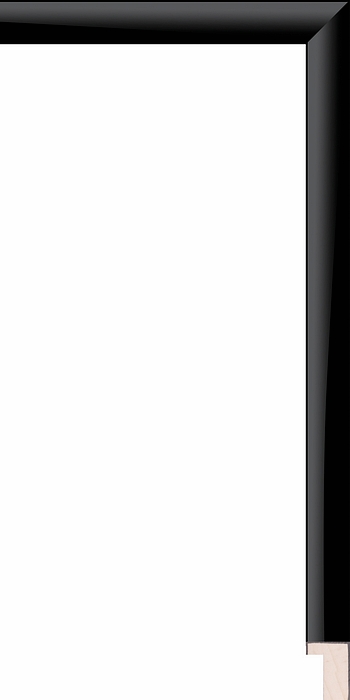 Larson Juhl 842450 Order Online   BAUHAUS SM CAP BLK 3/4  Custom Frames And Moulding Shipped Nationwide